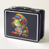 Lunch Box Grenouille hippie (Dos)