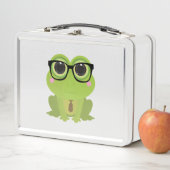 Lunch Box Grenouille Nerd (En situation)