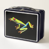 Lunch Box Grenouille peinte aux yeux rouges (Devant)