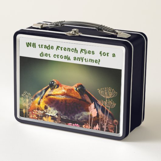 Lunch Box Grenouille tomate (Devant)