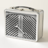 Lunch Box Gril et clé drôles de véhicule de mécanique (Devant)