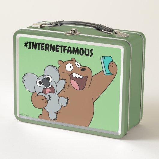 Lunch Box Grizz & Nom Nom - #InternetFamous (Devant)