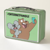 Lunch Box Grizz & Nom Nom - #InternetFamous (Dos)