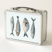 Lunch Box Groupe des quatre poissons (Dos)
