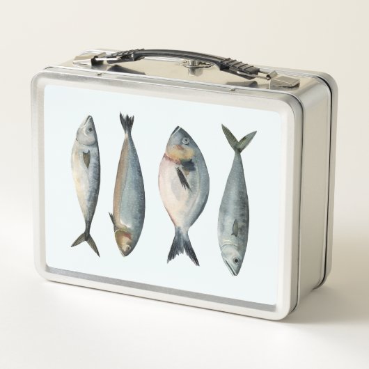 Lunch Box Groupe des quatre poissons (Dos)