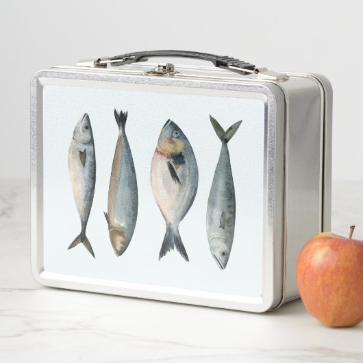 Lunch Box Groupe des quatre poissons (En situation)