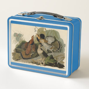 Lunch Box Grouse rouffé - d'Audubon's Birds of America