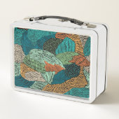 Lunch Box Grunge Abstrait : Conception Motif transparente. (Dos)