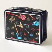 Lunch Box Guitares rock électriques (Dos)