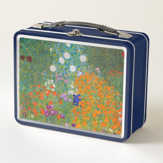 Lunch Box Gustav Klimt - Jardin des fleurs (Devant)