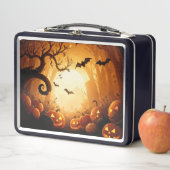 Lunch Box Halloween/chauve-souris/Citrouille/automne (En situation)