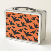 Lunch Box Halloween chauves-souris noires orange cool éffray (Dos)