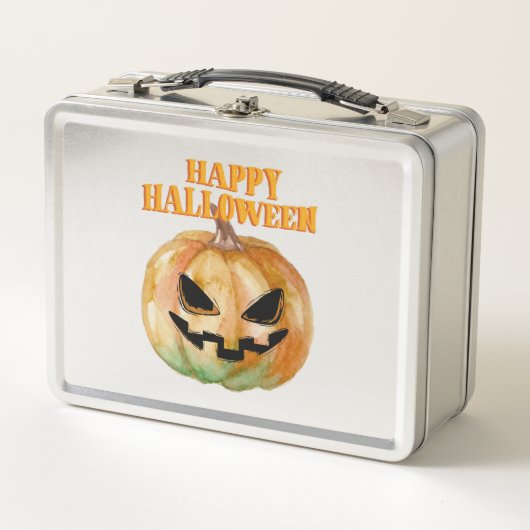 Lunch Box Halloween - Citrouille (Devant)