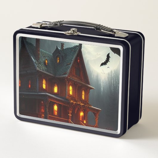 Lunch Box Halloween/Citrouille/Automne (Devant)