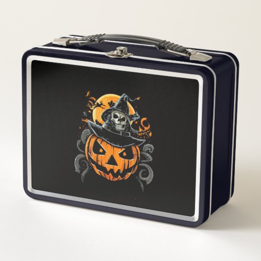 Lunch Box Halloween/citrouille/automne/automne (Devant)
