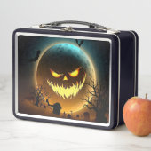 Lunch Box Halloween/citrouille/Lune/chute (En situation)