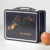 Lunch Box Halloween/octobre/automne/arbre citrouille (En situation)