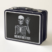 Lunch Box Halloween Skeleton - Jamais mieux je (Dos)