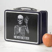 Lunch Box Halloween Skeleton - Jamais mieux je (En situation)
