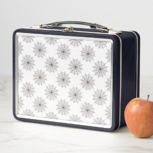Lunch Box Halloween, Spider Web, Tricoter Ou Traiter, Boo