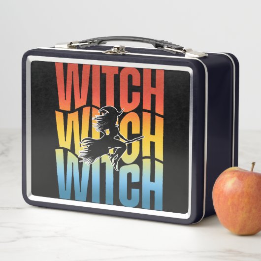 LUNCH BOX HALLOWEEN WITCH (En situation)