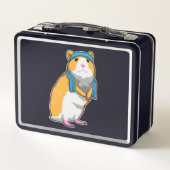 Lunch Box Hamster à Fitness avec serviette (Dos)