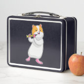 Lunch Box Hamster à la musique avec flûte (En situation)
