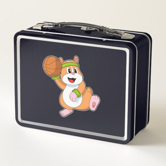Lunch Box Hamster as Basketball player (Dos)