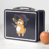 Lunch Box Hamster as Wizard with Magic mur (En situation)