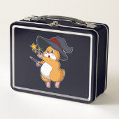 Lunch Box Hamster as Wizard with Magic mur (Devant)