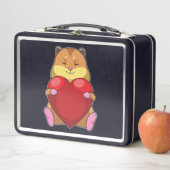 Lunch Box Hamster au coeur (En situation)