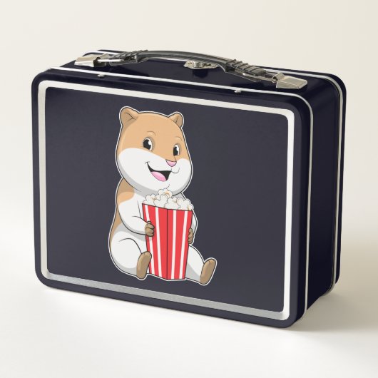 Lunch Box Hamster au cône de Popcorn (Dos)