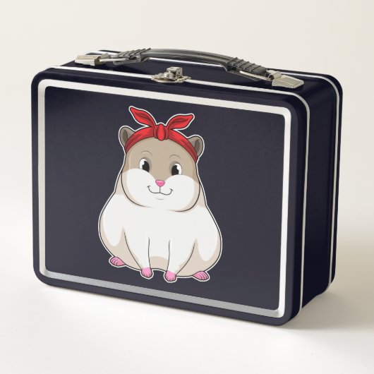 Lunch Box Hamster avec Bandana (Devant)
