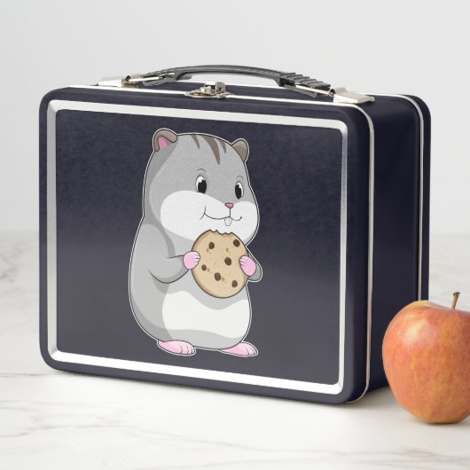Lunch Box Hamster avec Cookie (En situation)
