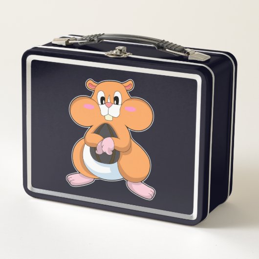 Lunch Box Hamster avec noyer (Devant)