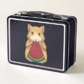 Lunch Box Hamster avec pastèque (Dos)