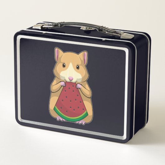 Lunch Box Hamster avec pastèque (Dos)