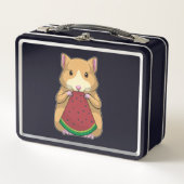 Lunch Box Hamster avec pastèque (Devant)