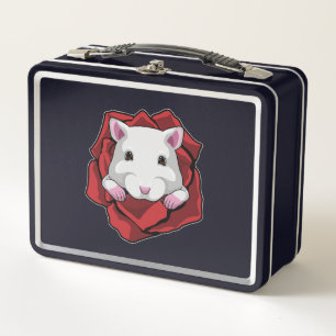 Lunch Box Hamster avec Rose