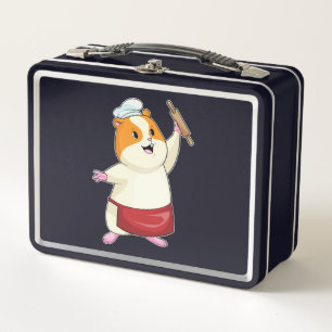 Lunch Box Hamster comme boulon avec broche à rouleaux
