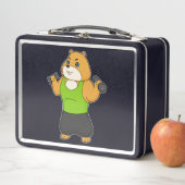 Lunch Box Hamster Fitness Dumbbell (En situation)