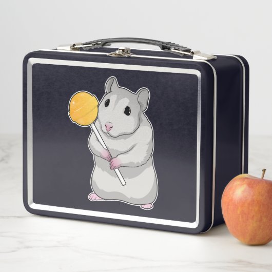 Lunch Box Hamster Lollipop (En situation)