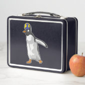 Lunch Box Handball joueur de pingouin Handball (En situation)