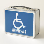 Lunch Box Handicap Fauteuil roulant (Dos)