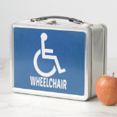 Lunch Box Handicap Fauteuil roulant (En situation)