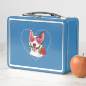 Lunch Box Happy bull terrier (En situation)