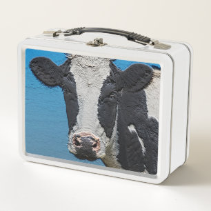 Lunch Box Happy Cow Portrait