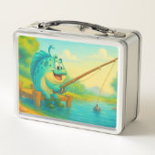 Lunch Box Happy Fish Day Out Fishing (Dos)