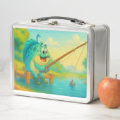 Lunch Box Happy Fish Day Out Fishing (En situation)
