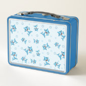 Lunch Box Happy Shark Family (Dos)